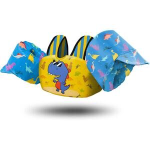 Chriffer Kids Swim Vest Life Jacket (22-66 lbs) Cute Dinosaur